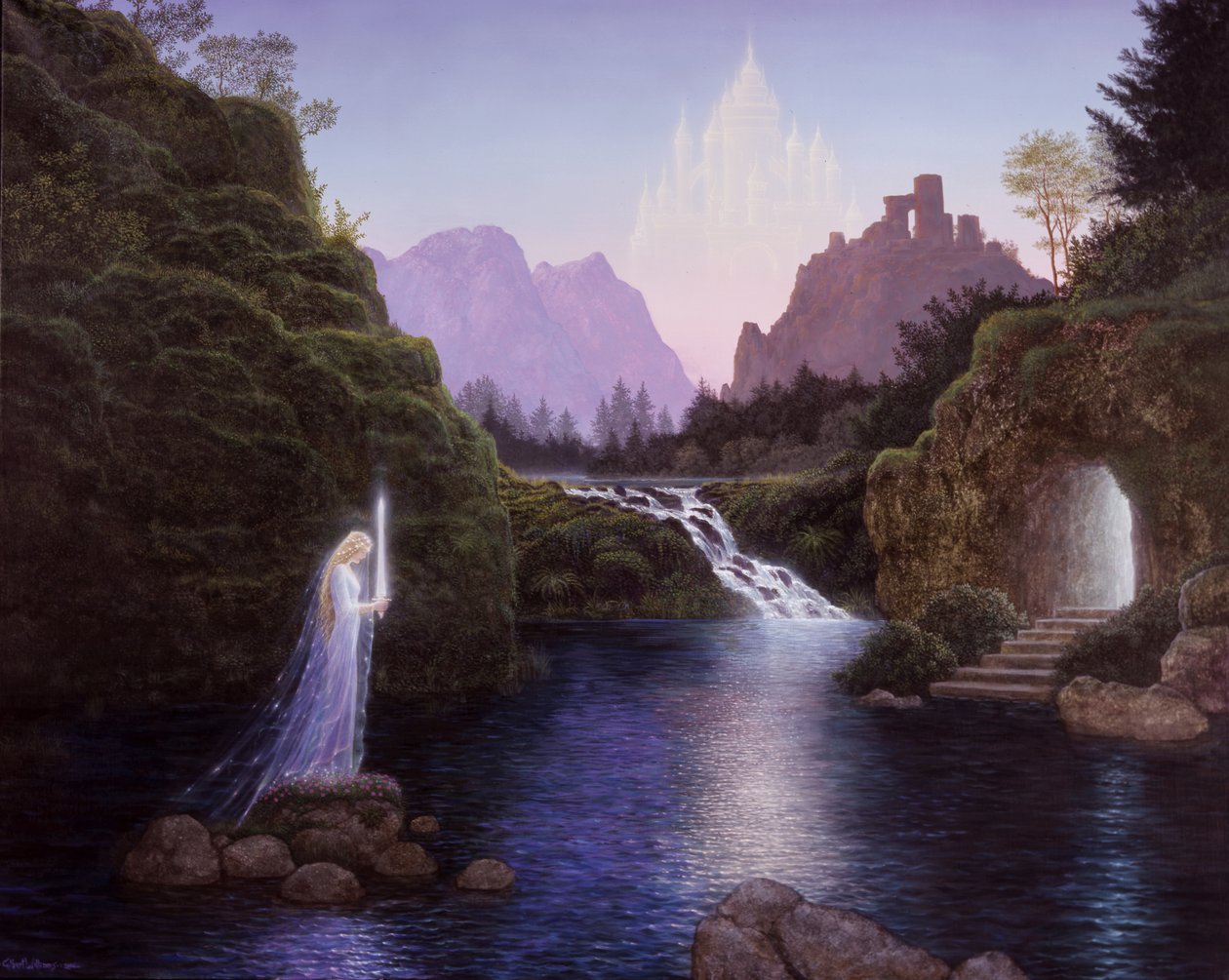 卡米洛特》，2006 年（丙烯酸画板） 作者 吉尔伯特·威廉姆斯