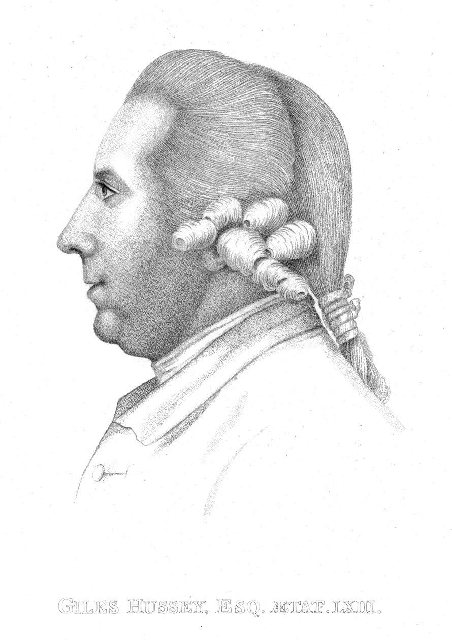 吉尔斯·侯赛（Gilles Hussey），1773年，1814年。 作者 吉尔斯·休西