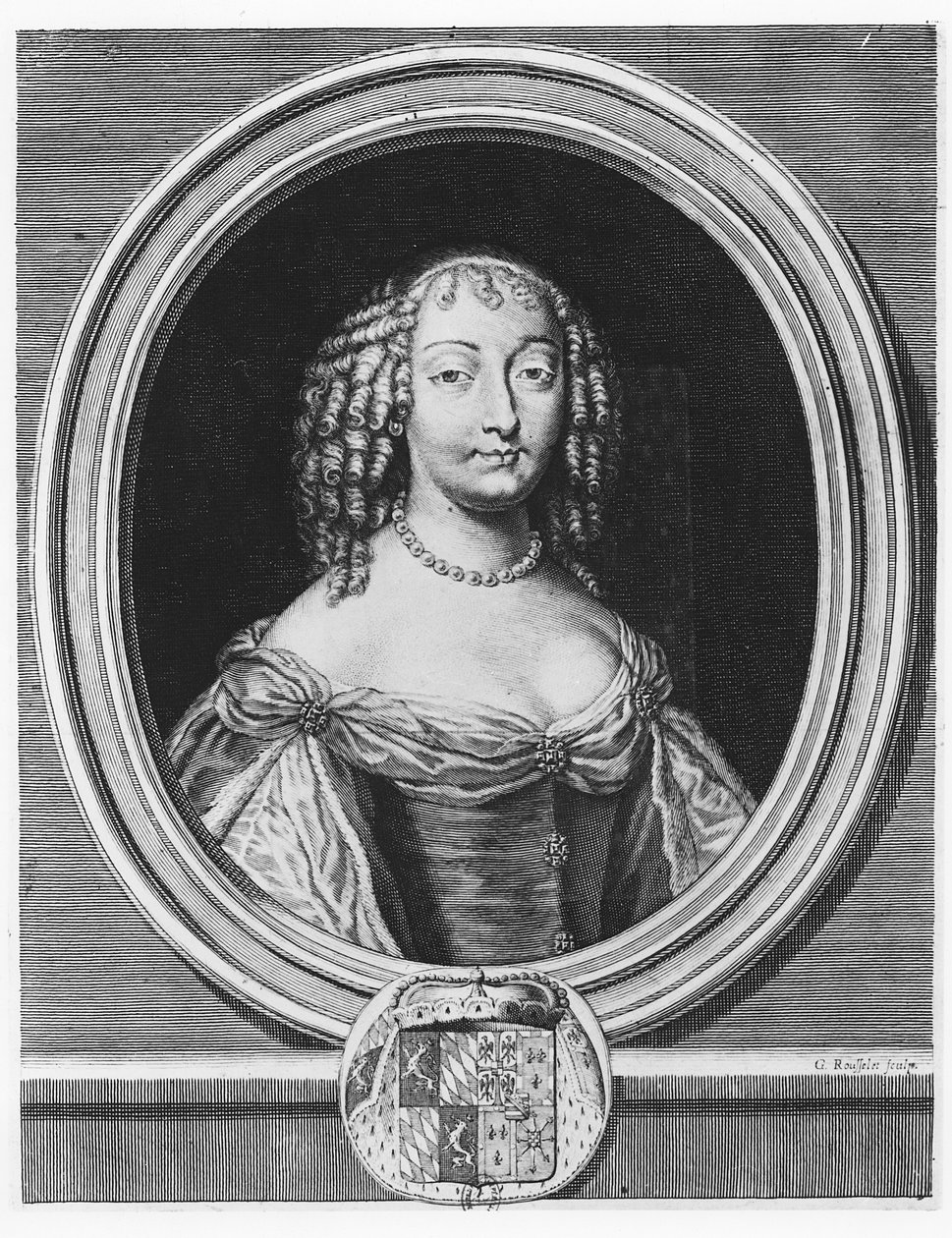 安妮冈萨加，Peincess Palatine 作者 吉尔·罗素（Gilles Rousselet）