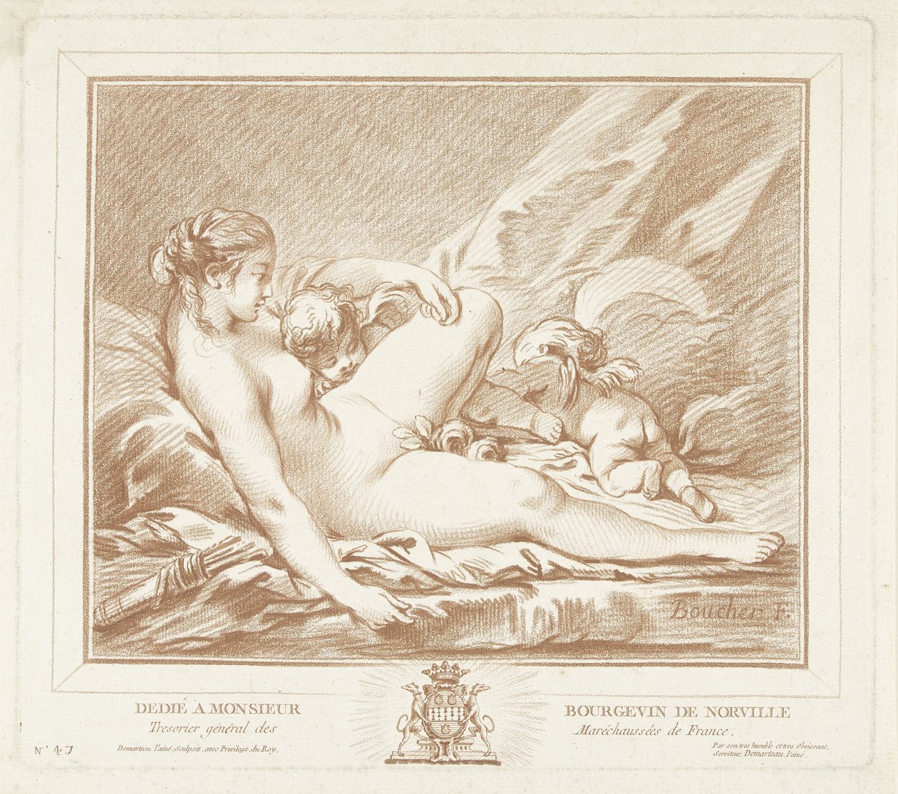Liggende Venus 遇见 Amor en Anteros 作者 吉尔斯·德玛多（Gilles Demarteau）