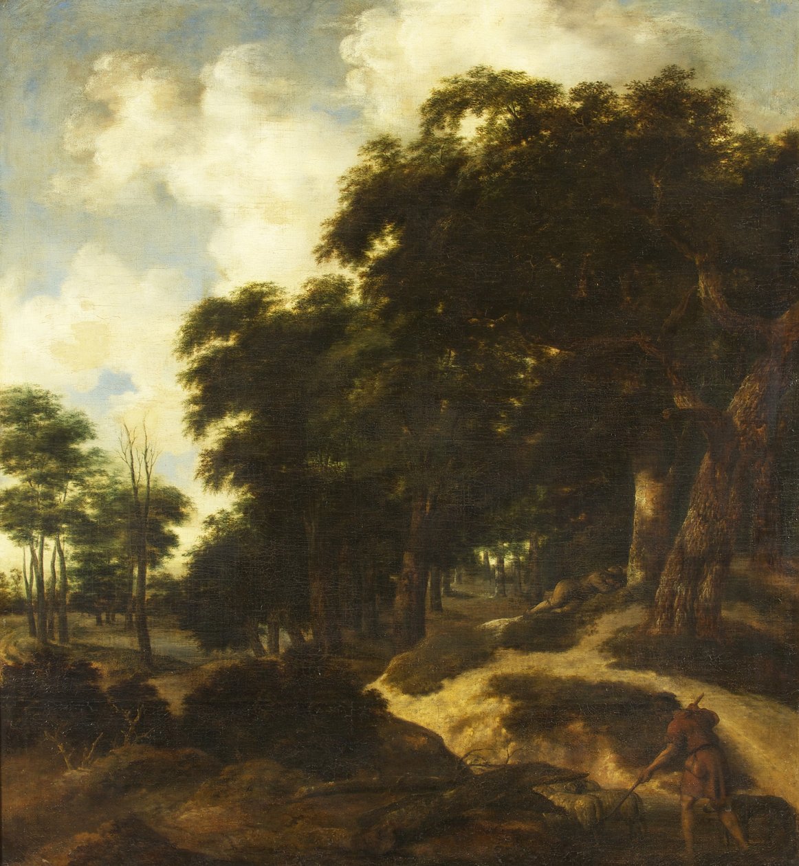 林地场景 作者 吉利斯·范·舍恩德尔（Gillis van Scheyndel）