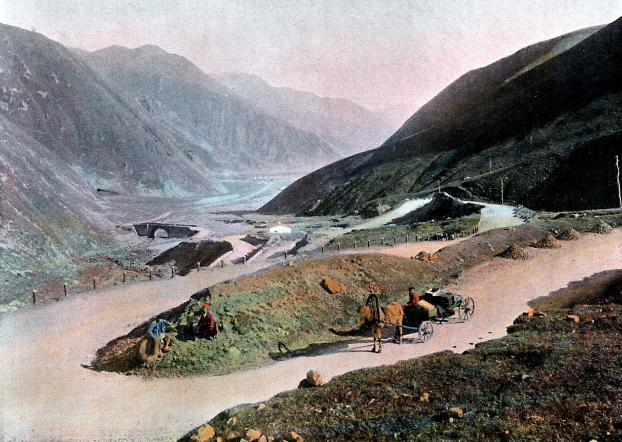 格鲁吉亚军事路，1890年 作者 吉洛特