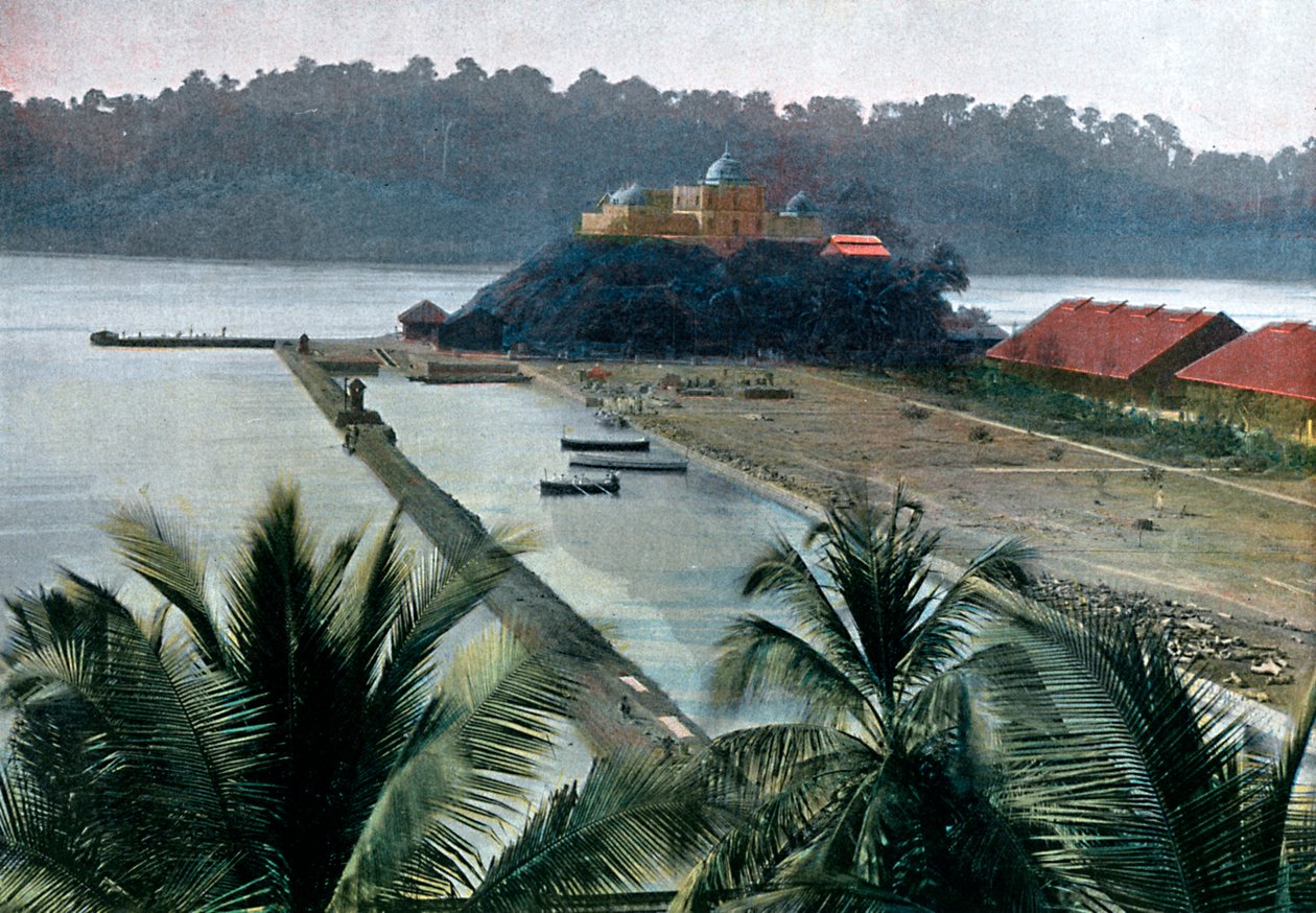 布莱尔港，印度洋安达曼和尼科巴群岛的首都，建于1890年 作者 吉洛特