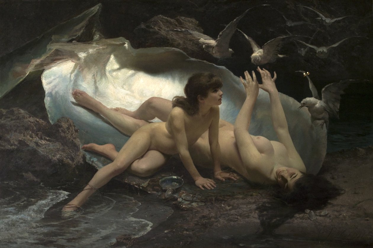 Naiads，1881年 作者 乔阿基诺·帕格莱伊