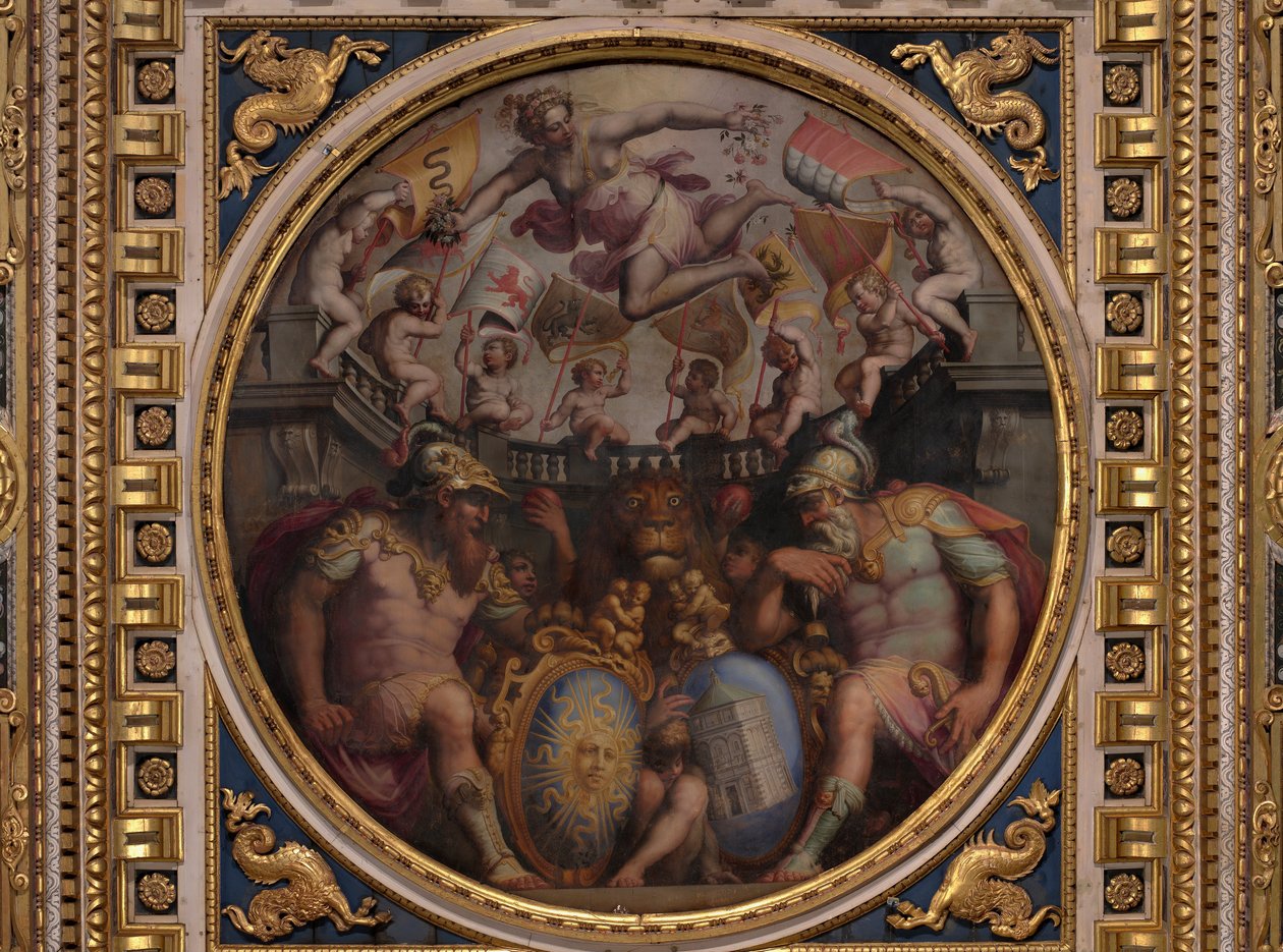 San Giovanni和Santa Maria Novella宿舍的寓言 作者 乔治·瓦萨里（Giorgio Vasari）