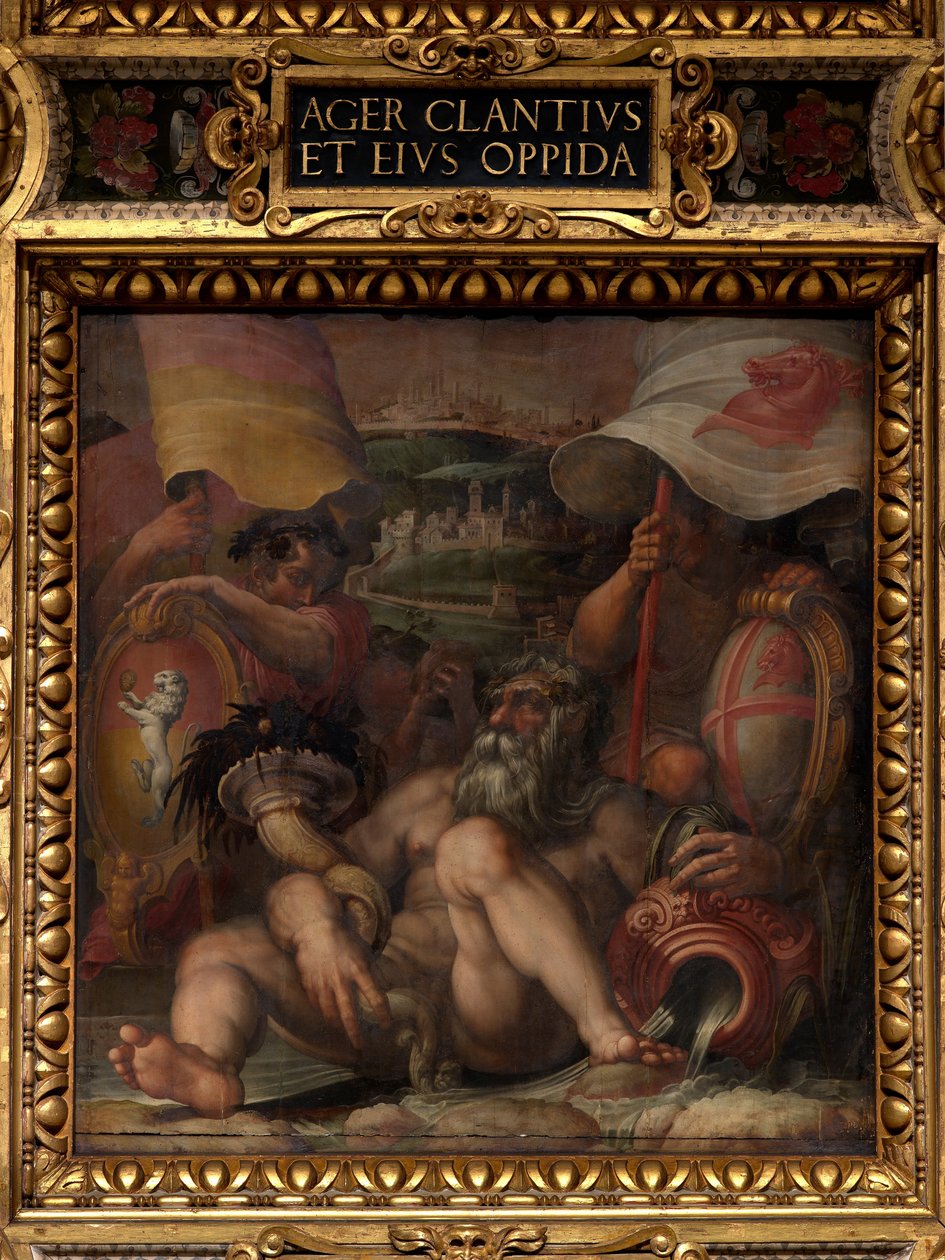 Colle val d&39;Elsa和圣吉米尼亚诺的寓言 作者 乔治·瓦萨里（Giorgio Vasari）