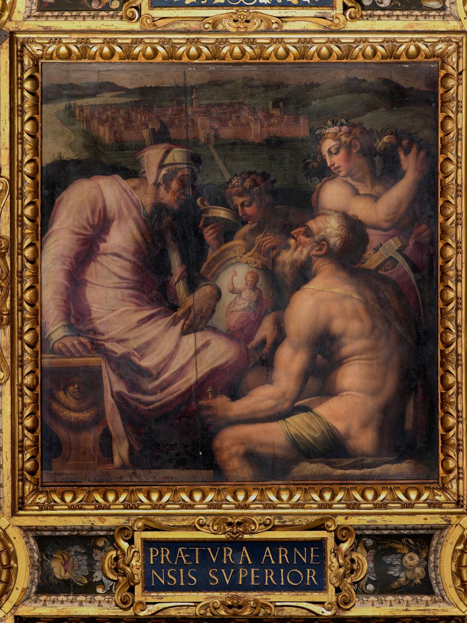 San Giovanni Valdarno的寓言 作者 乔治·瓦萨里（Giorgio Vasari）