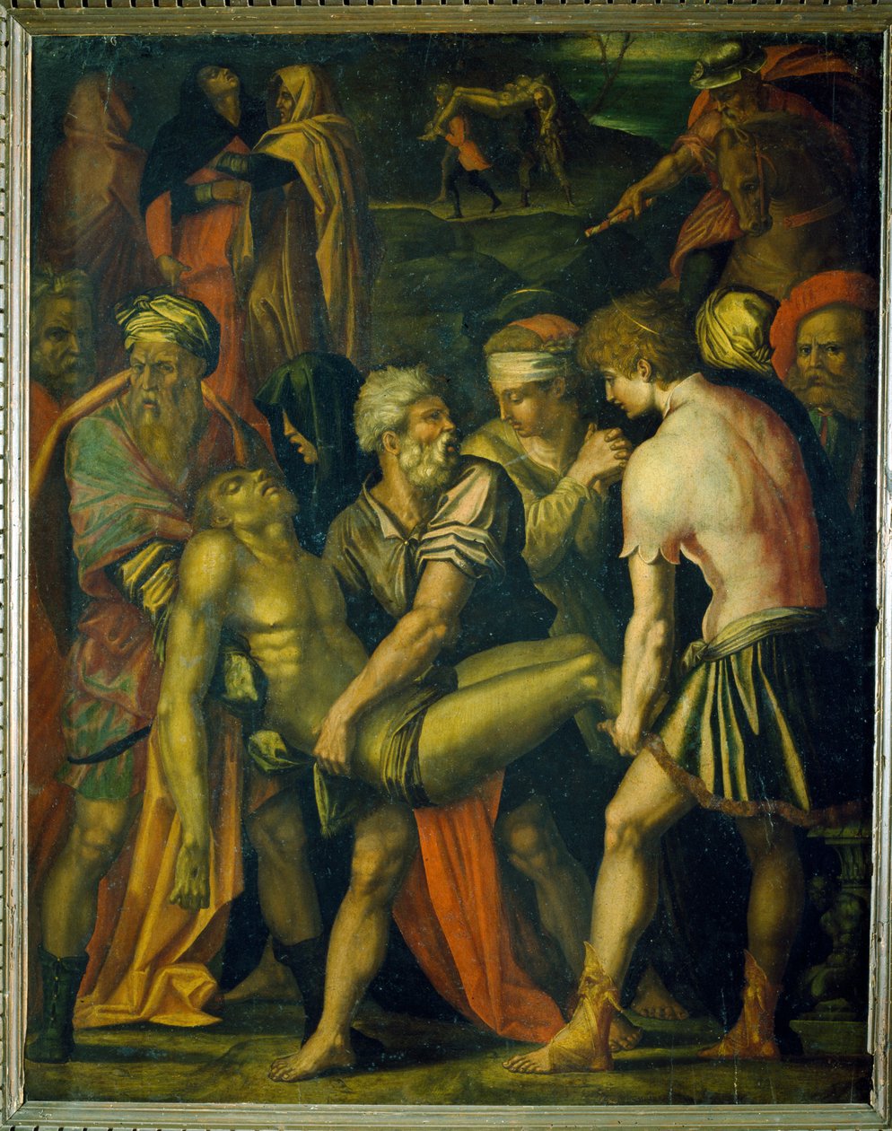 基督带着十字架，相机迪阿布拉莫，1532年 作者 乔治·瓦萨里（Giorgio Vasari）