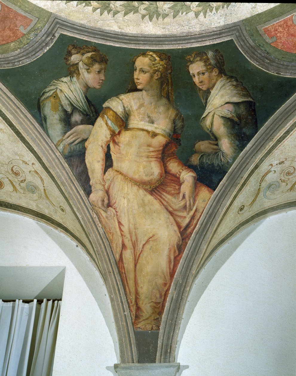 Muse，Camera di Apollo和Muse 作者 乔治·瓦萨里（Giorgio Vasari）