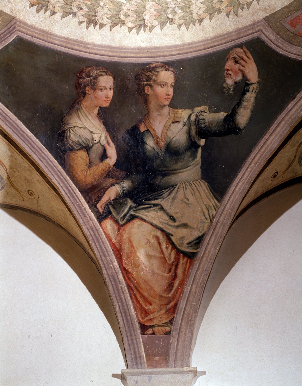 Muse，Camera di Apollo和Muse 作者 乔治·瓦萨里（Giorgio Vasari）