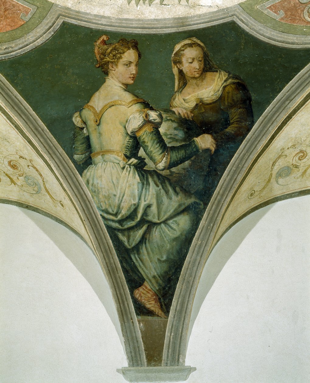 Muse，Camera di Apollo和缪斯 作者 乔治·瓦萨里（Giorgio Vasari）