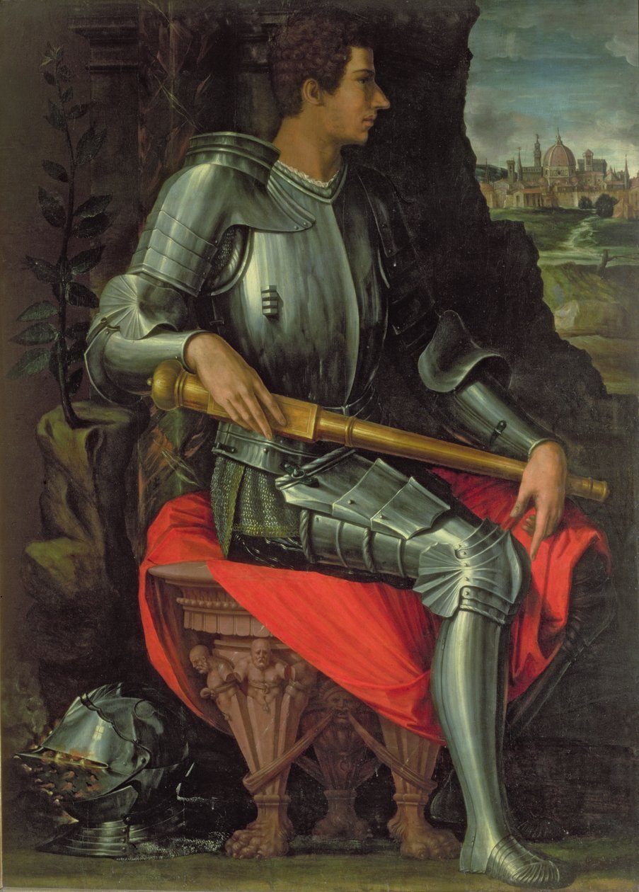 Alessandro de&39;Medici的肖像，1534年 作者 乔治·瓦萨里（Giorgio Vasari）