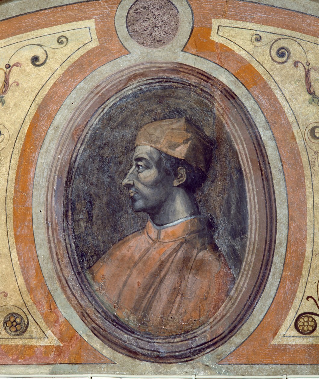 一个人的画象，照相机della Fama，1548 作者 乔治·瓦萨里（Giorgio Vasari）