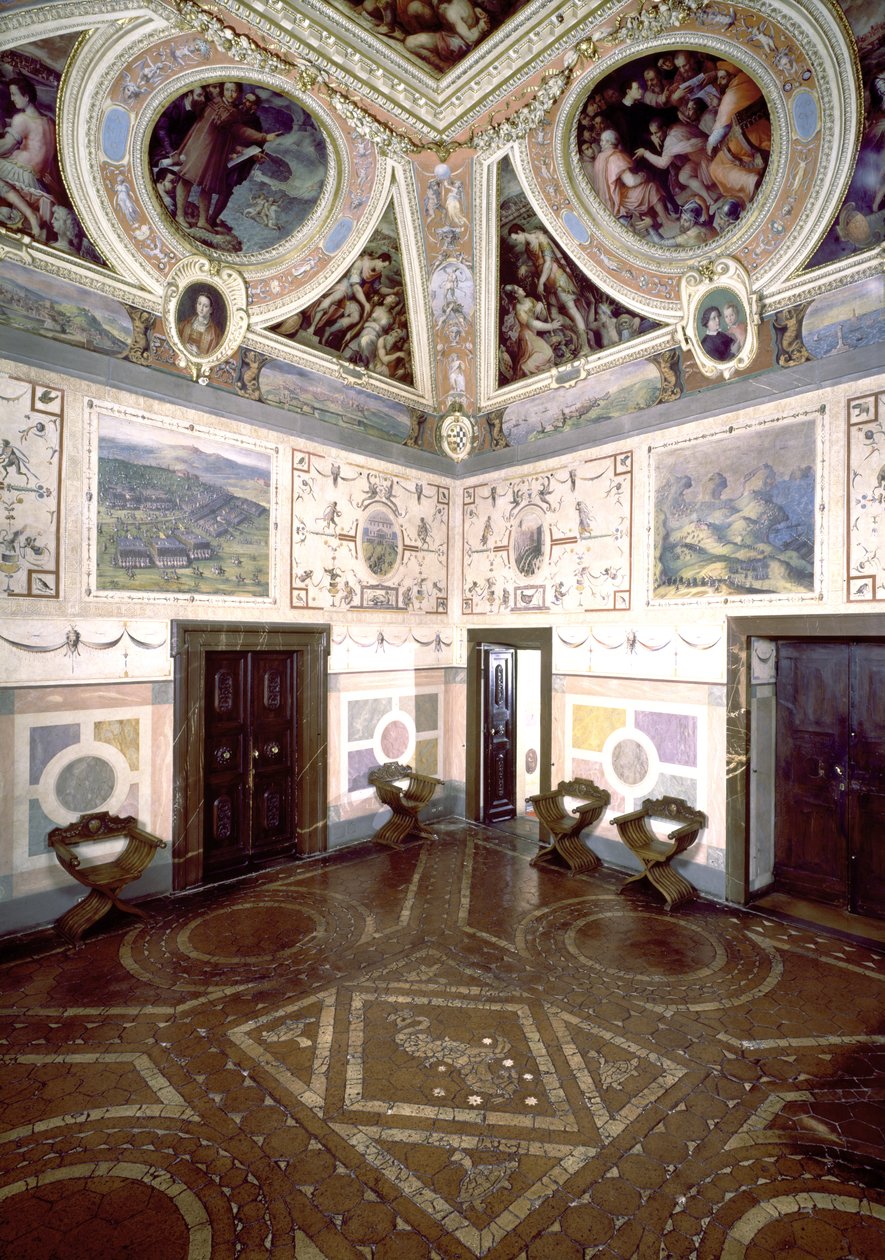 查看Sala di Cosimo I，1556 作者 乔治·瓦萨里（Giorgio Vasari）