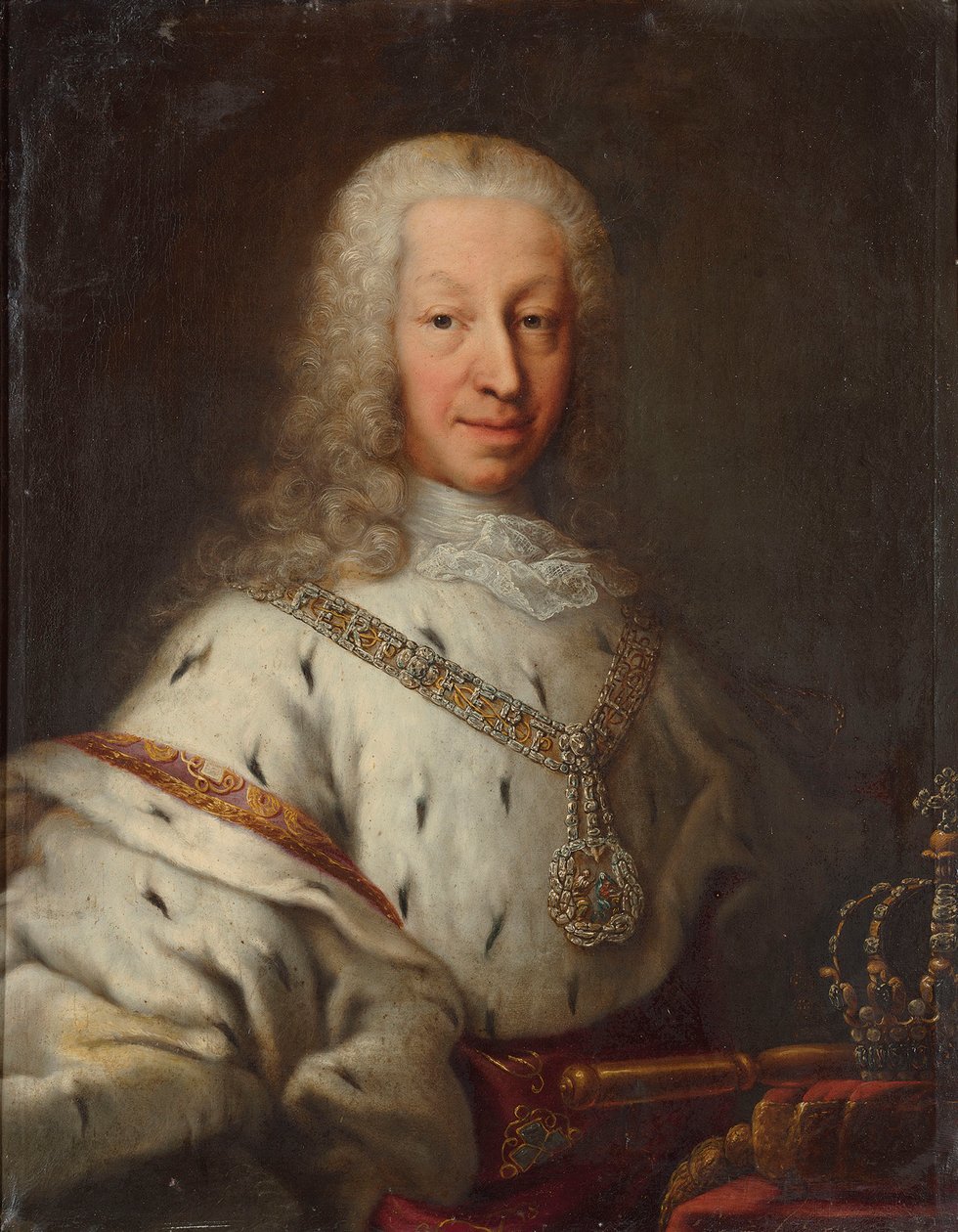 查尔斯-伊曼纽尔三世1701-1773年，萨瓦公爵和撒丁岛国王，18世纪上半叶。 作者 乔治·多梅尼科·杜普拉
