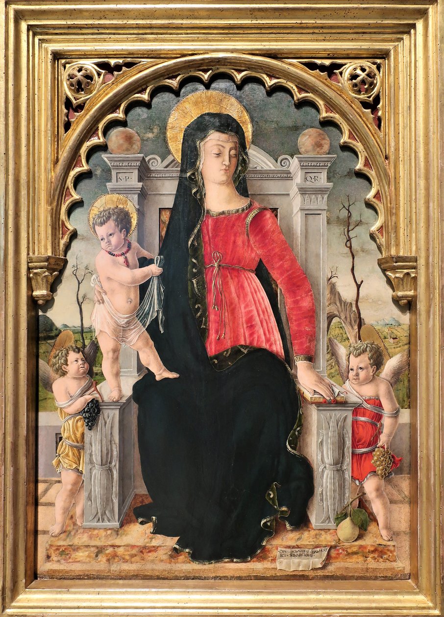 1456 Schiavone Madonna 作者 乔治·夏维亚
