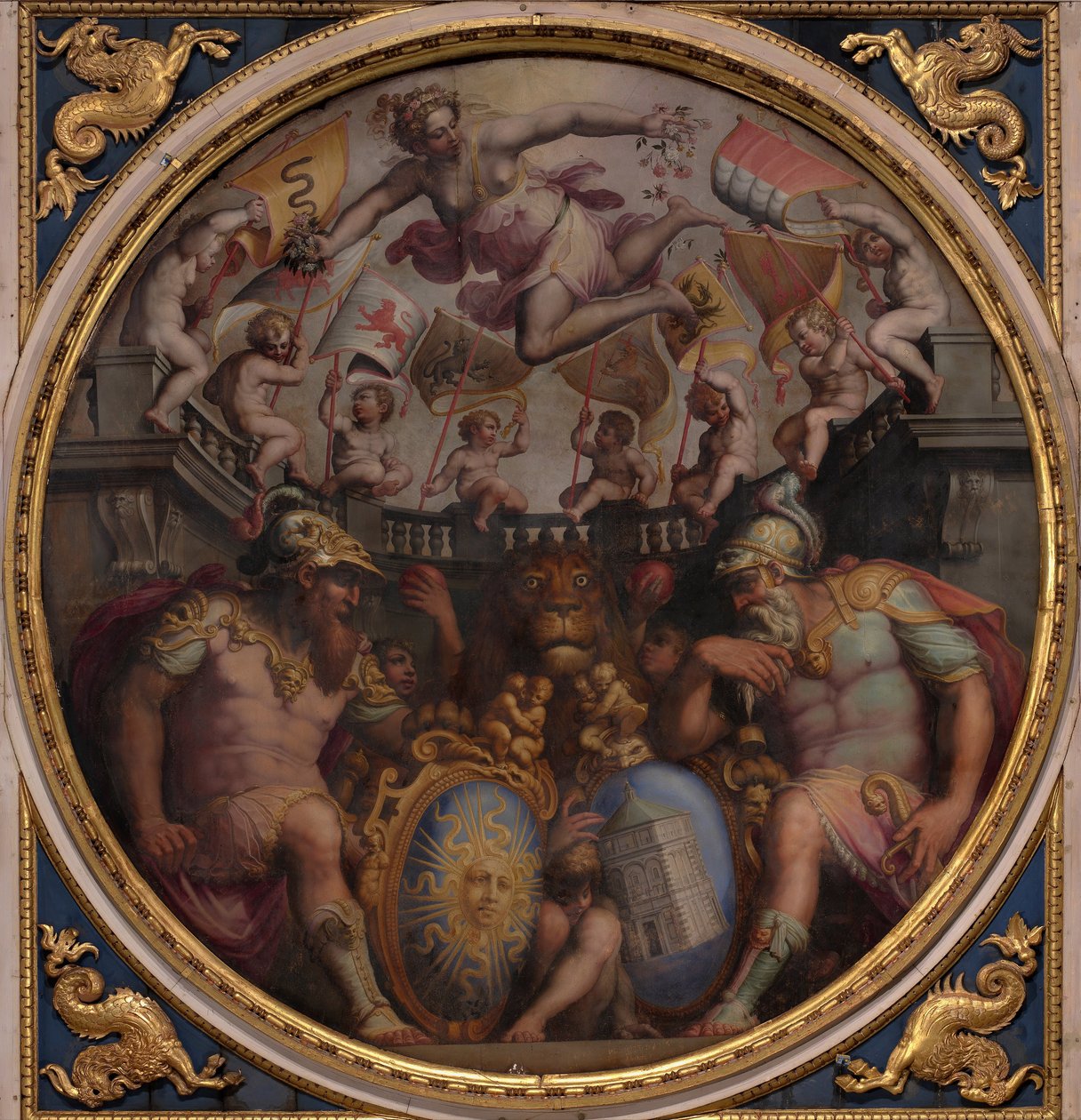 圣乔瓦尼和新圣母玛利亚四分之一寓所，1563-1565年 作者 乔治·瓦萨里（Giorgio Vasari）
