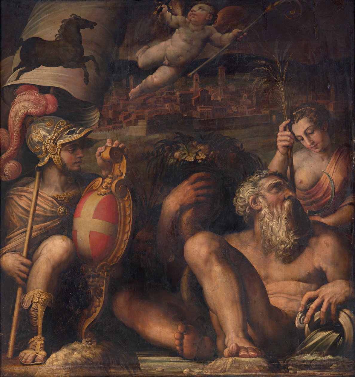 阿雷佐寓言，1563-1565年 作者 乔治·瓦萨里（Giorgio Vasari）