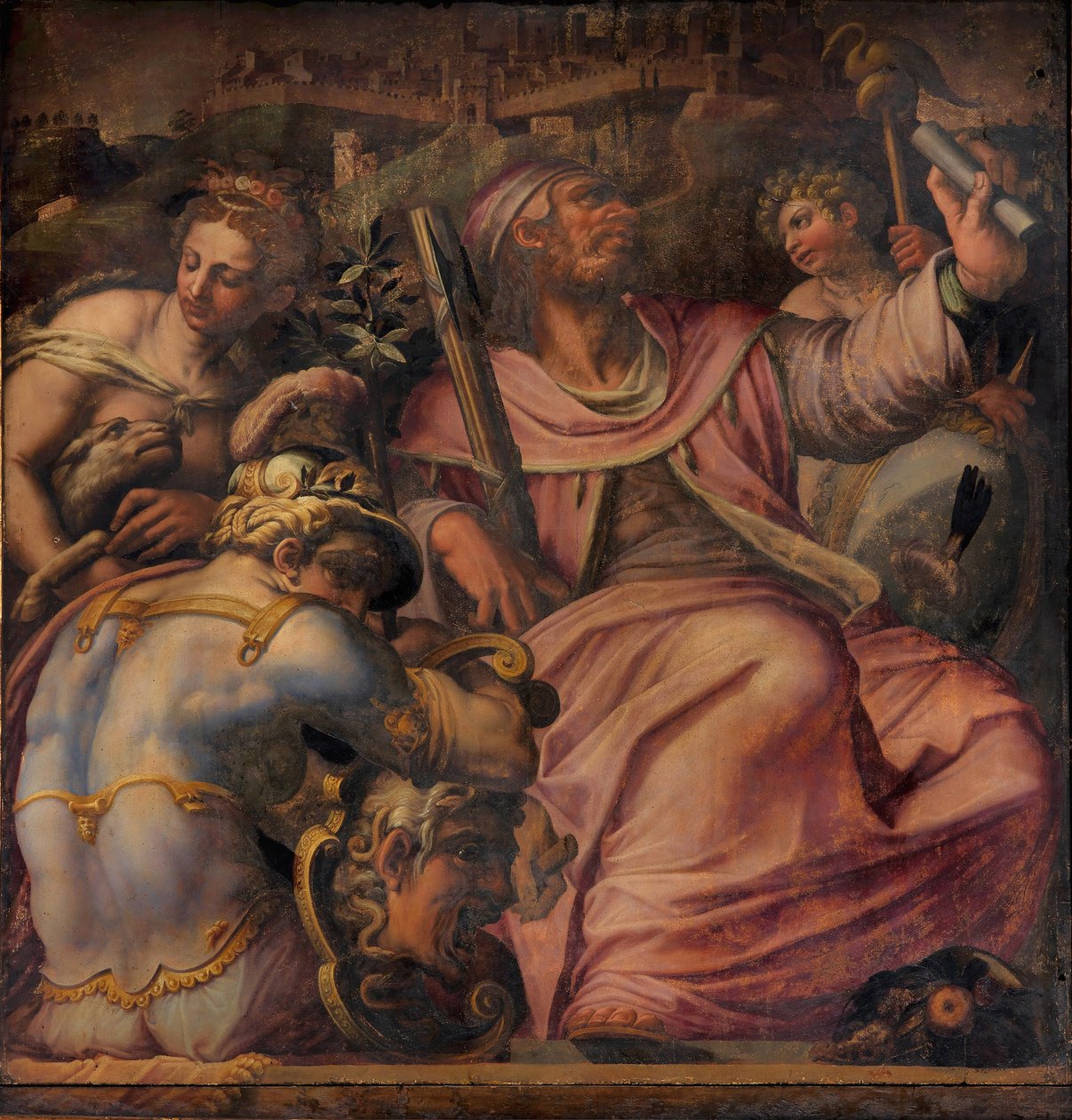 塞尔塔多的寓言，1563-1565年 作者 乔治·瓦萨里（Giorgio Vasari）