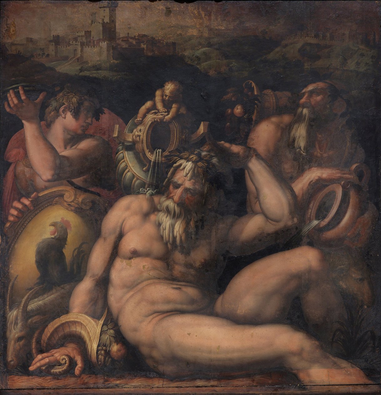 基安蒂寓言，1563-1565年 作者 乔治·瓦萨里（Giorgio Vasari）