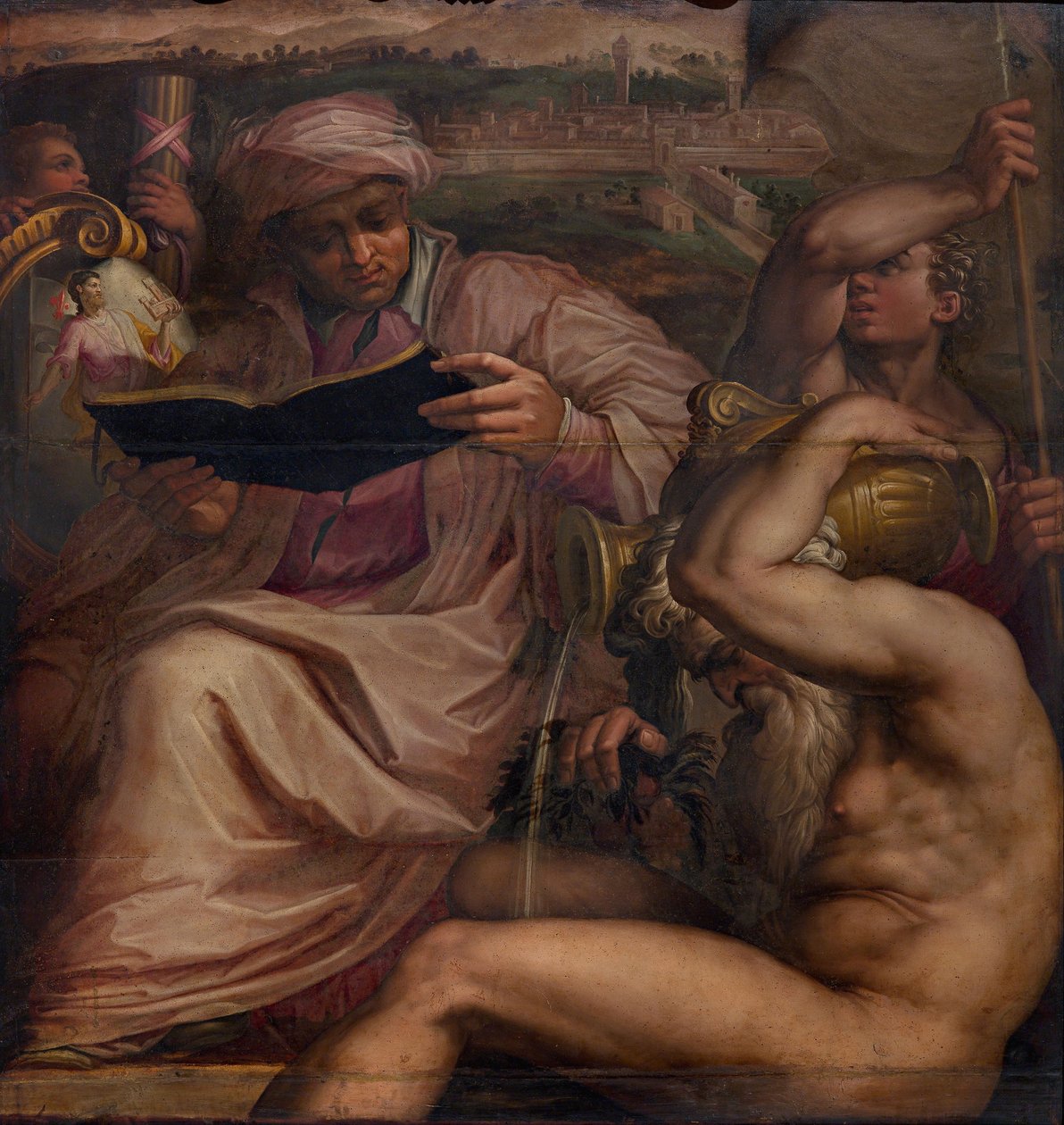 穆杰罗的寓言，1563-1565年 作者 乔治·瓦萨里（Giorgio Vasari）