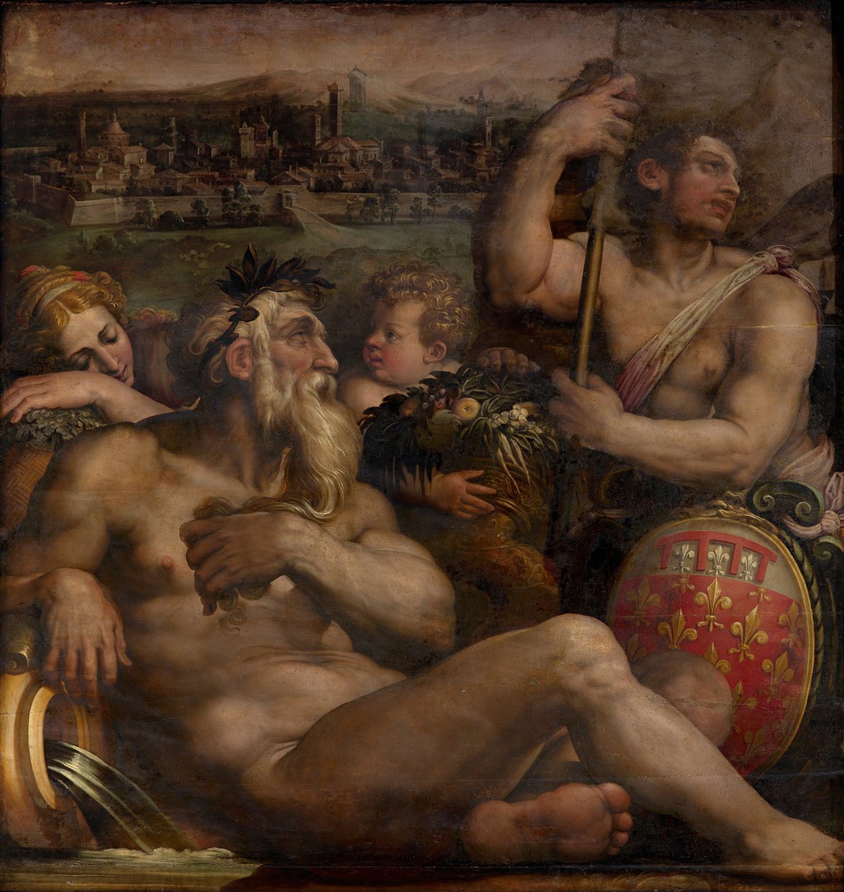 普拉托寓言，1563-1565年 作者 乔治·瓦萨里（Giorgio Vasari）