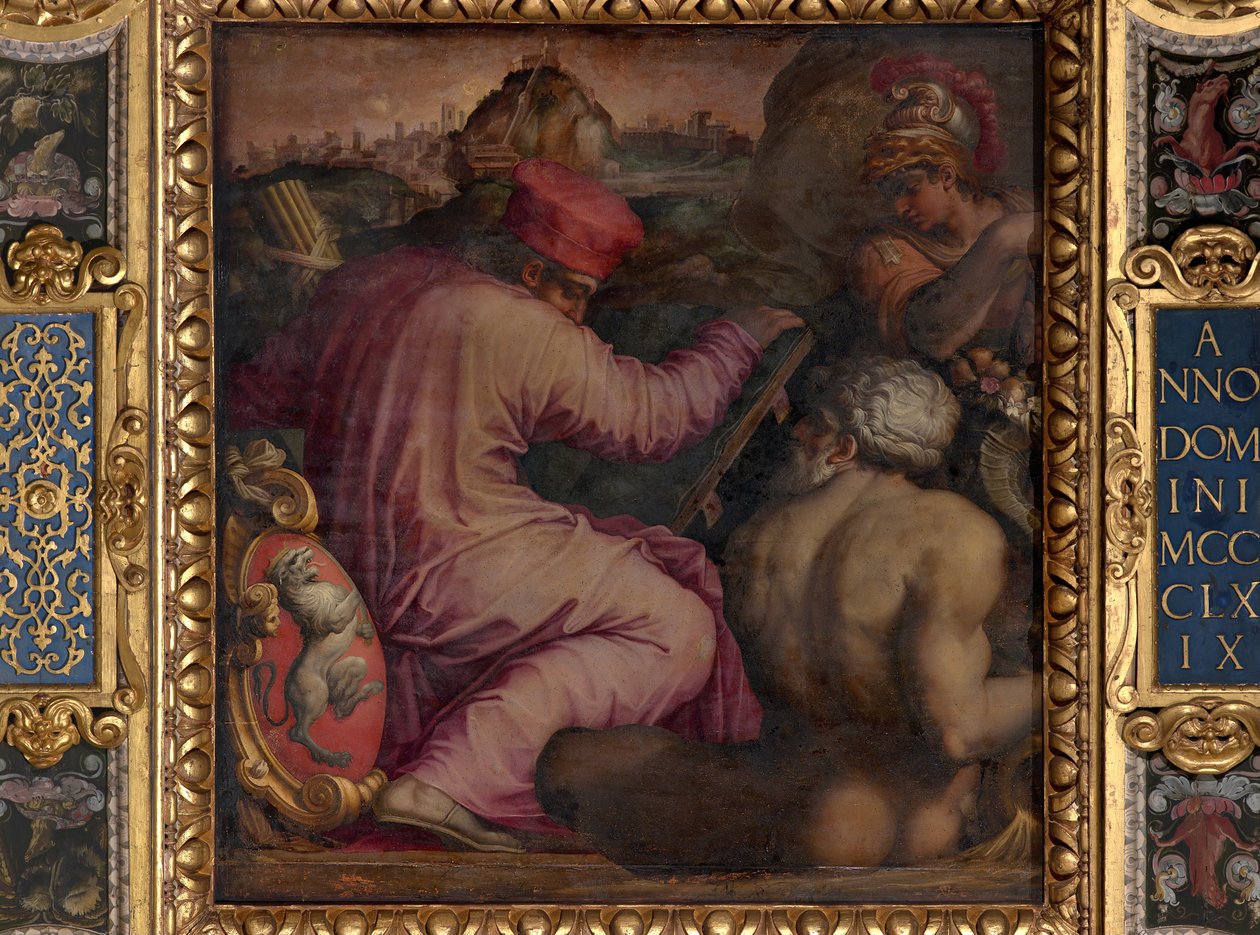 下瓦尔达诺的圣米尼亚托寓言 作者 乔治·瓦萨里（Giorgio Vasari）