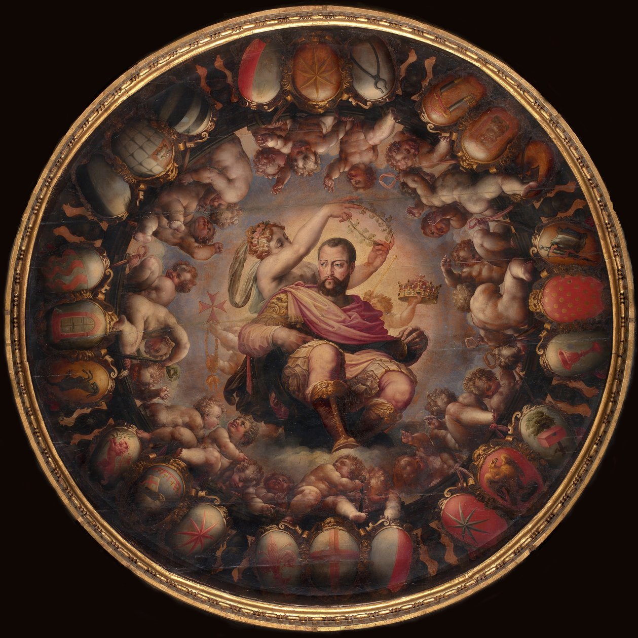 1563-1565年科西莫一世的神po 作者 乔治·瓦萨里（Giorgio Vasari）