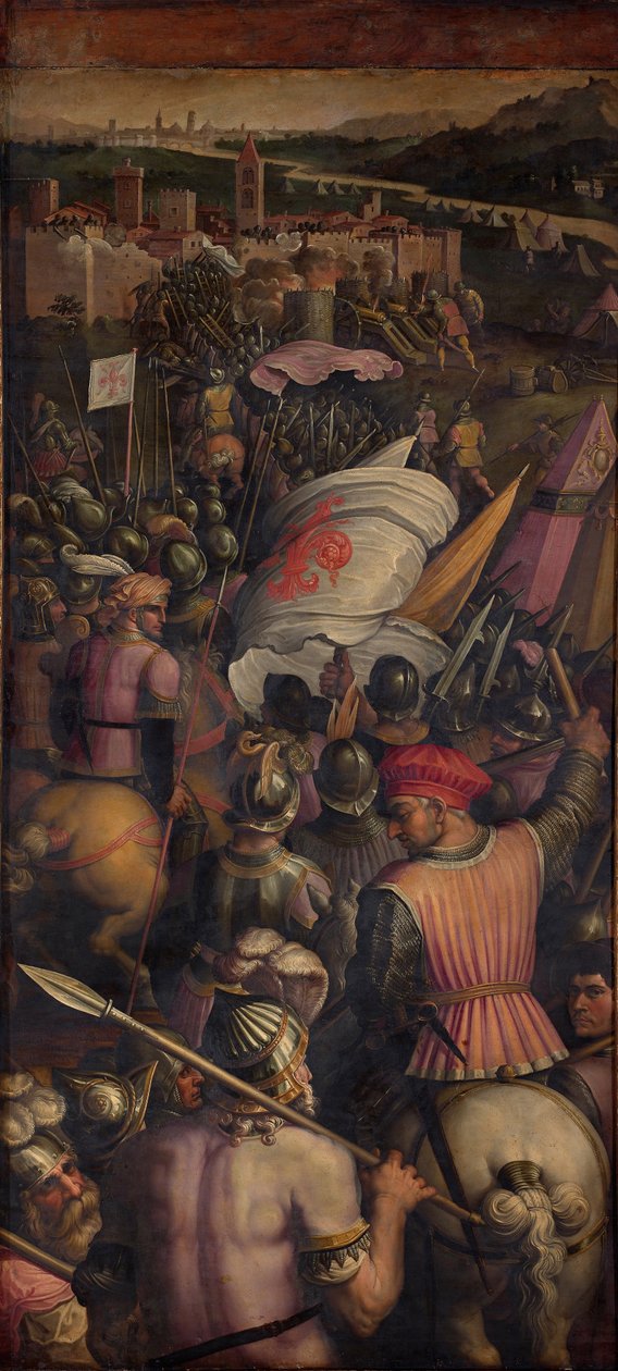 1563-1565年占领卡西纳（Cascina） 作者 乔治·瓦萨里（Giorgio Vasari）