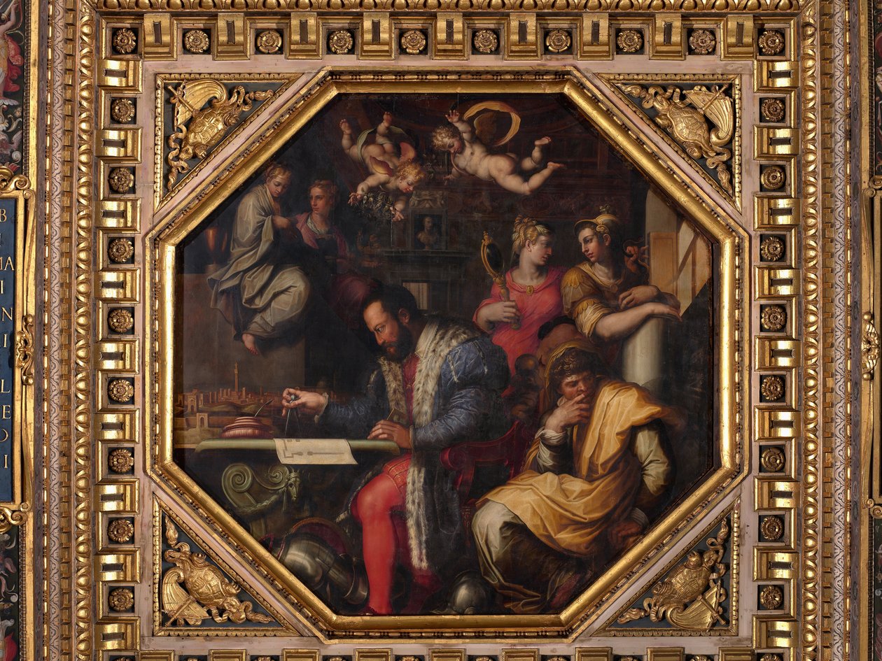 科西莫研究服用锡耶纳 作者 乔治·瓦萨里（Giorgio Vasari）