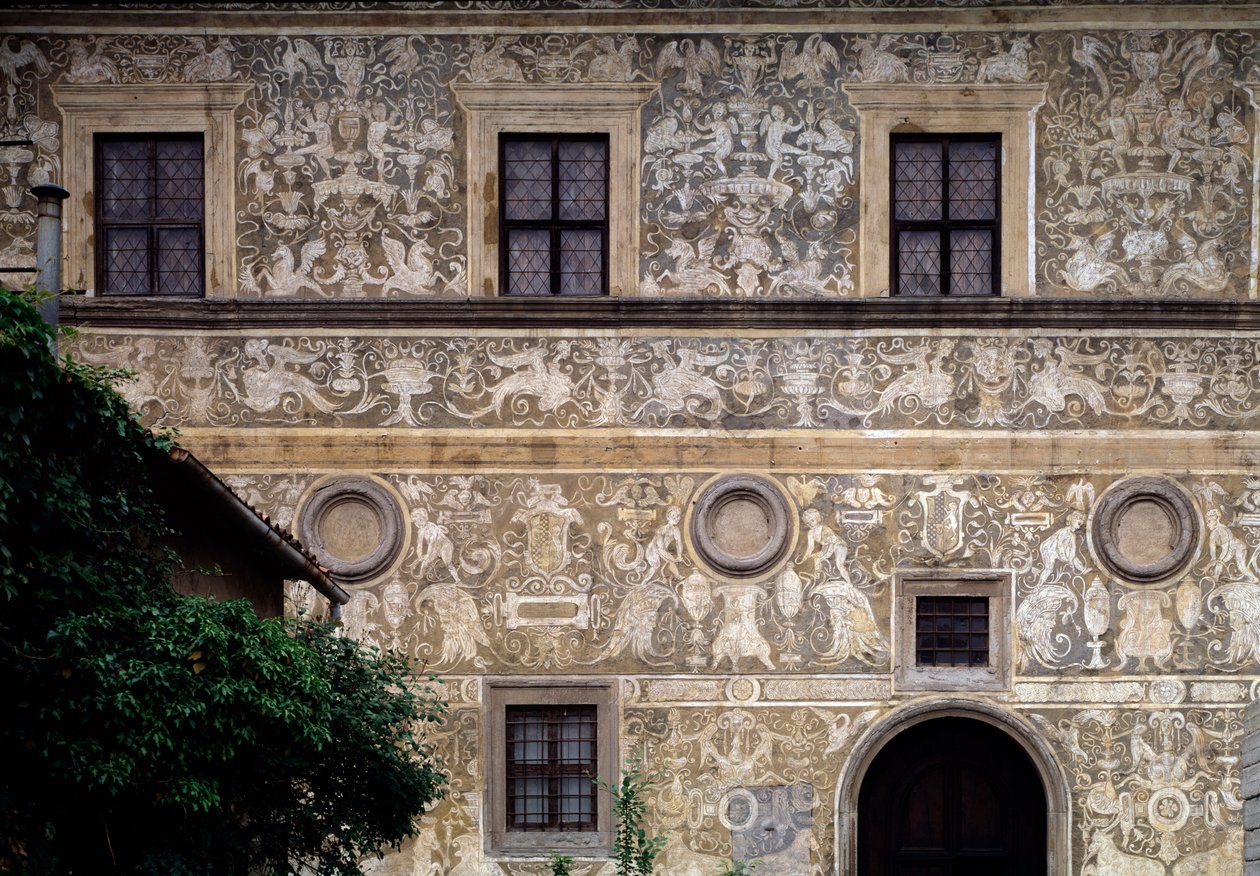 市立艺术馆（Palazzo Vitelli alla Cannoniera）的外墙 作者 乔治·瓦萨里（Giorgio Vasari）