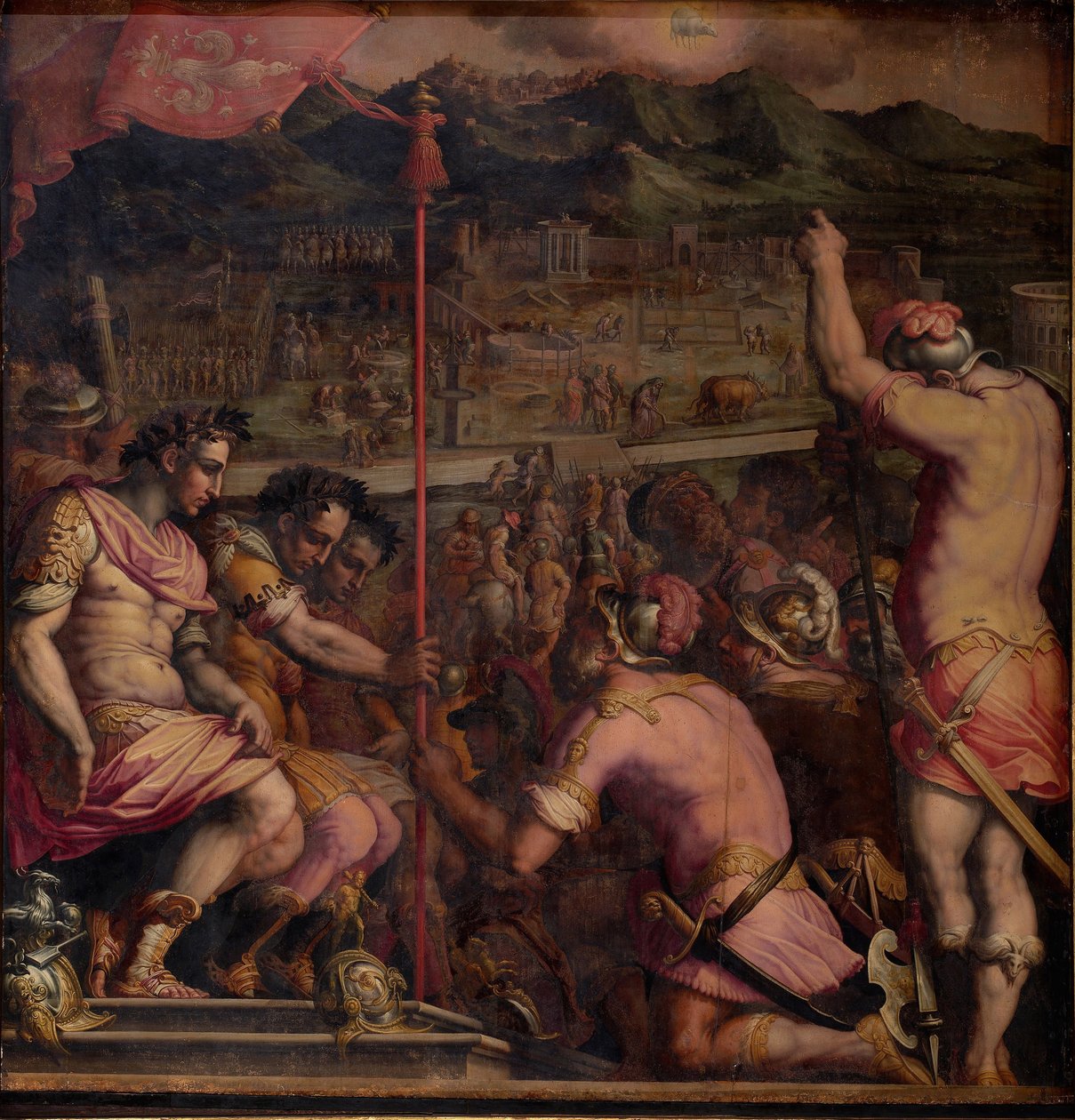 佛罗伦萨定居点佛罗伦萨基金会，1563-1565年 作者 乔治·瓦萨里（Giorgio Vasari）