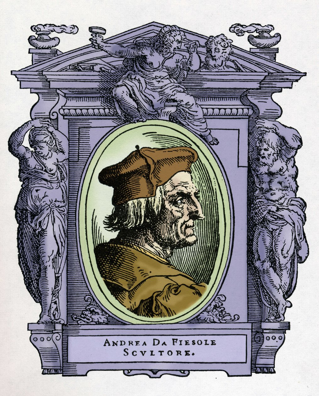 ANDREA DA FIESOLE的肖像（Andrea Ferrucci 作者 乔治·瓦萨里（Giorgio Vasari）