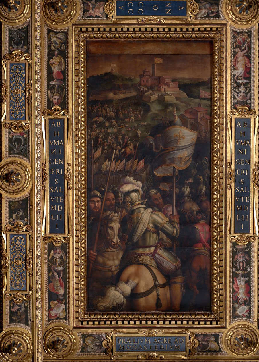 攻打莫纳斯塔罗要塞 作者 乔治·瓦萨里（Giorgio Vasari）
