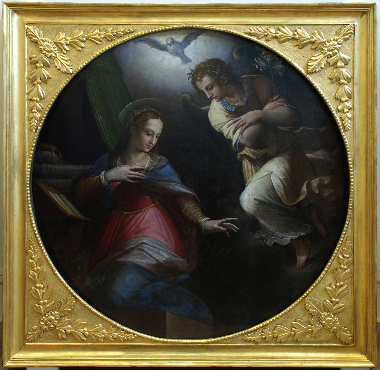 天使报喜，1570-1571年 作者 乔治·瓦萨里（Giorgio Vasari）