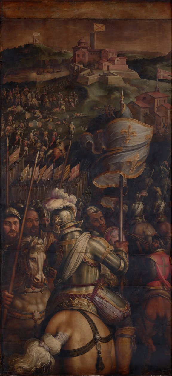 1563-1565年，莫纳斯特罗堡垒的占领 作者 乔治·瓦萨里（Giorgio Vasari）