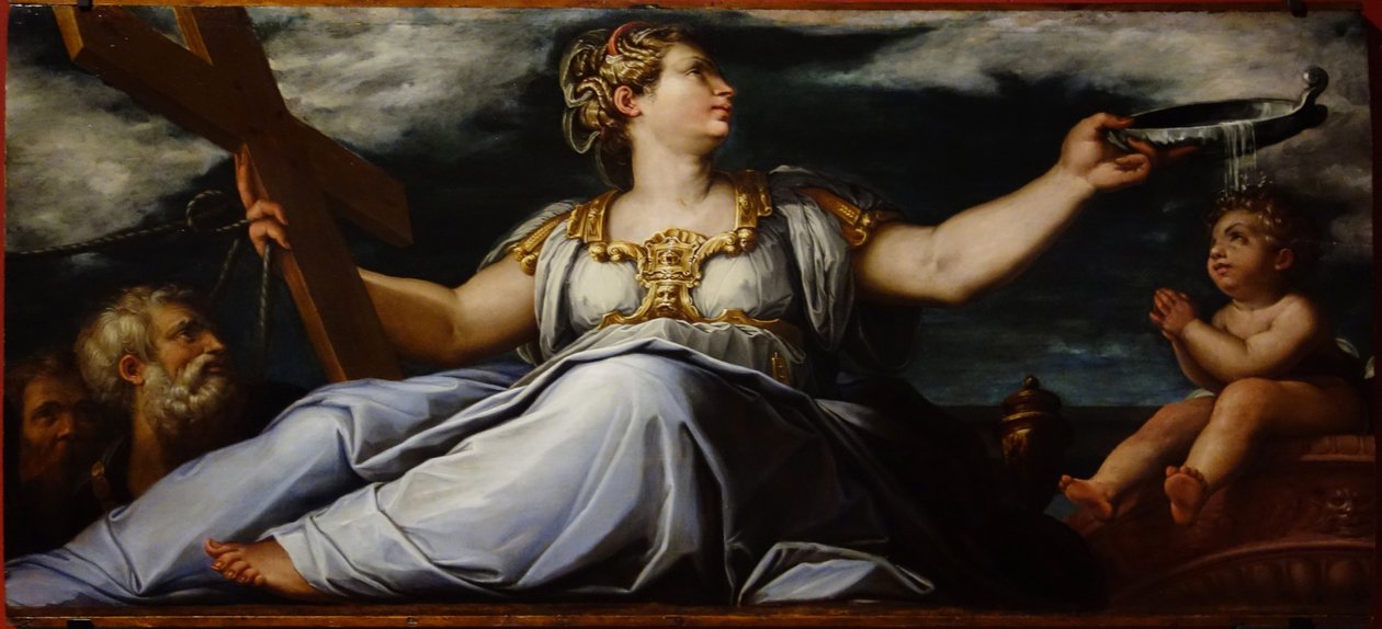 信仰，1542年。 作者 乔治·瓦萨里（Giorgio Vasari）