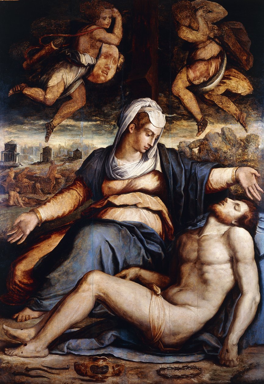 圣母怜子图，约1542年 作者 乔治·瓦萨里（Giorgio Vasari）