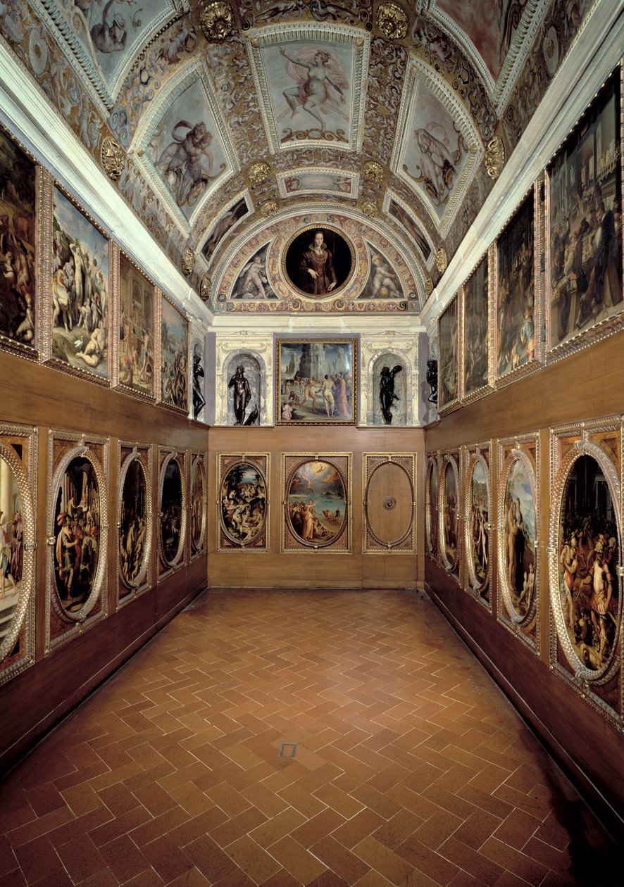 The Studiolo by Francesco I，1572 作者 乔治·瓦萨里（Giorgio Vasari）