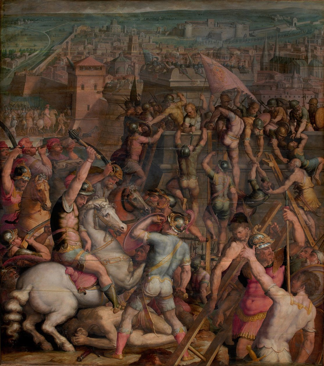 1555-1562年占领米兰 作者 乔治·瓦萨里（Giorgio Vasari）