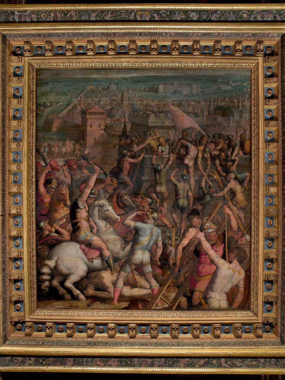 攻占米兰 作者 乔治·瓦萨里（Giorgio Vasari）