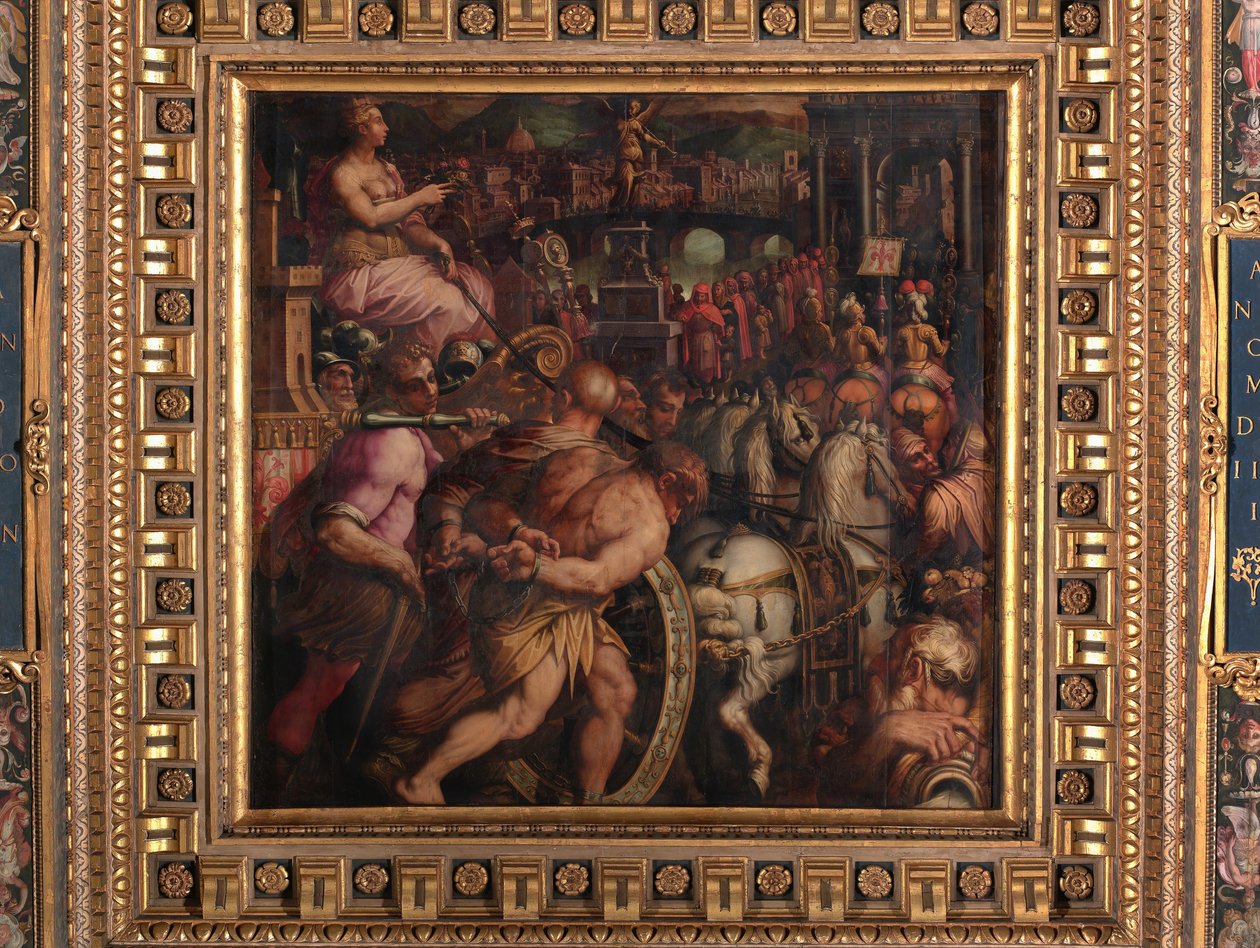 比萨胜利后的胜利 作者 乔治·瓦萨里（Giorgio Vasari）