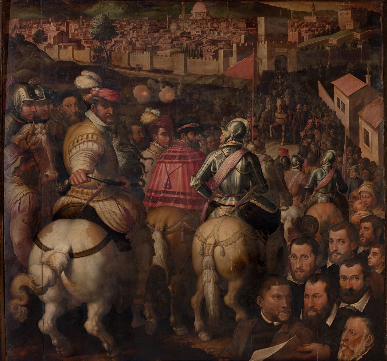 1563-1565年，对锡耶纳的战争胜利 作者 乔治·瓦萨里（Giorgio Vasari）