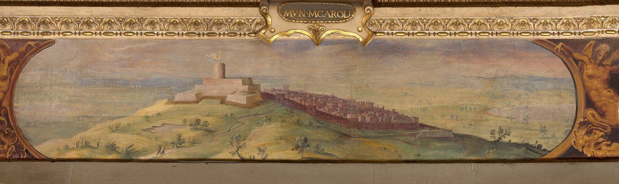 蒙特卡洛景观，1557-1558年 作者 乔治·瓦萨里（Giorgio Vasari）