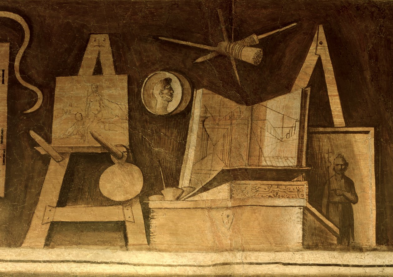 绘画：各种乐器 作者 Giorgione da Castelfranco