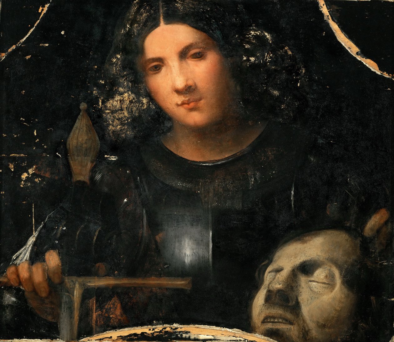 大卫与歌利亚的头 作者 Giorgione da Castelfranco