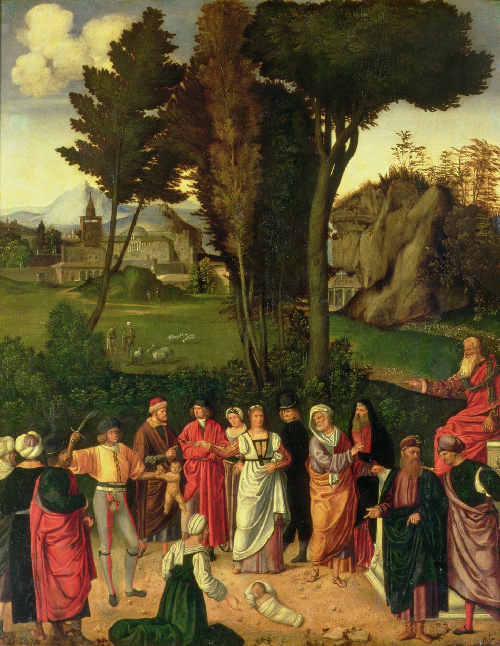 所罗门的审判，1505 作者 Giorgione da Castelfranco