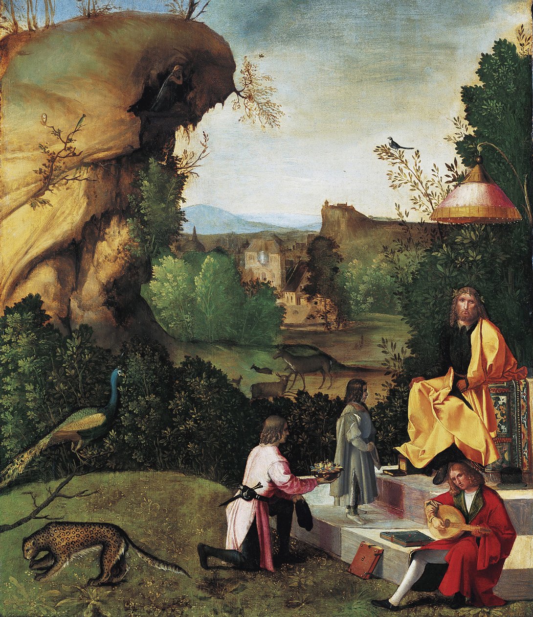 土星流放，15世纪晚期 作者 Giorgione da Castelfranco