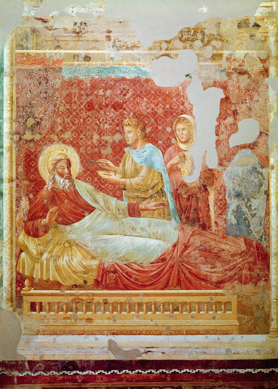 Isaac rejecs Esau，c.1288 作者 乔托迪邦多内