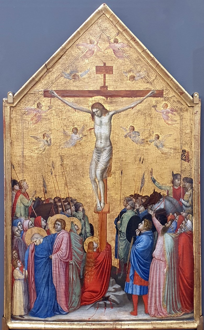 德语：Die Kreuzigung Christi 耶稣受难记 作者 乔托